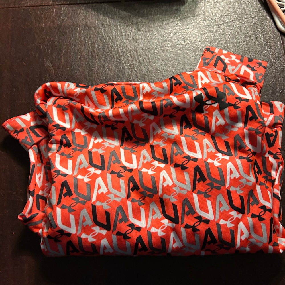 Under Armour Bold Orange and Black Hoodie